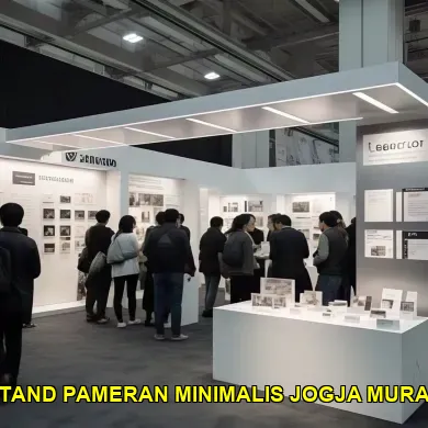 stand pameran minimalis jogja murah